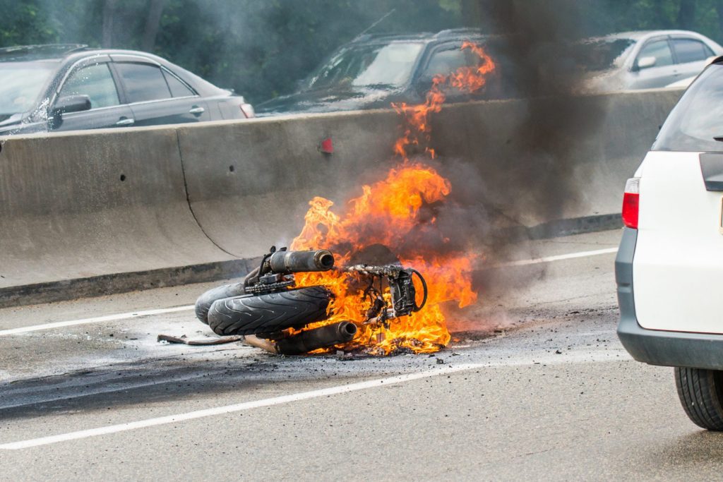Rider Killed in Fiery Motorcycle Crash on Commonwealth Avenue and North Basque Avenue [Fullerton, CA]